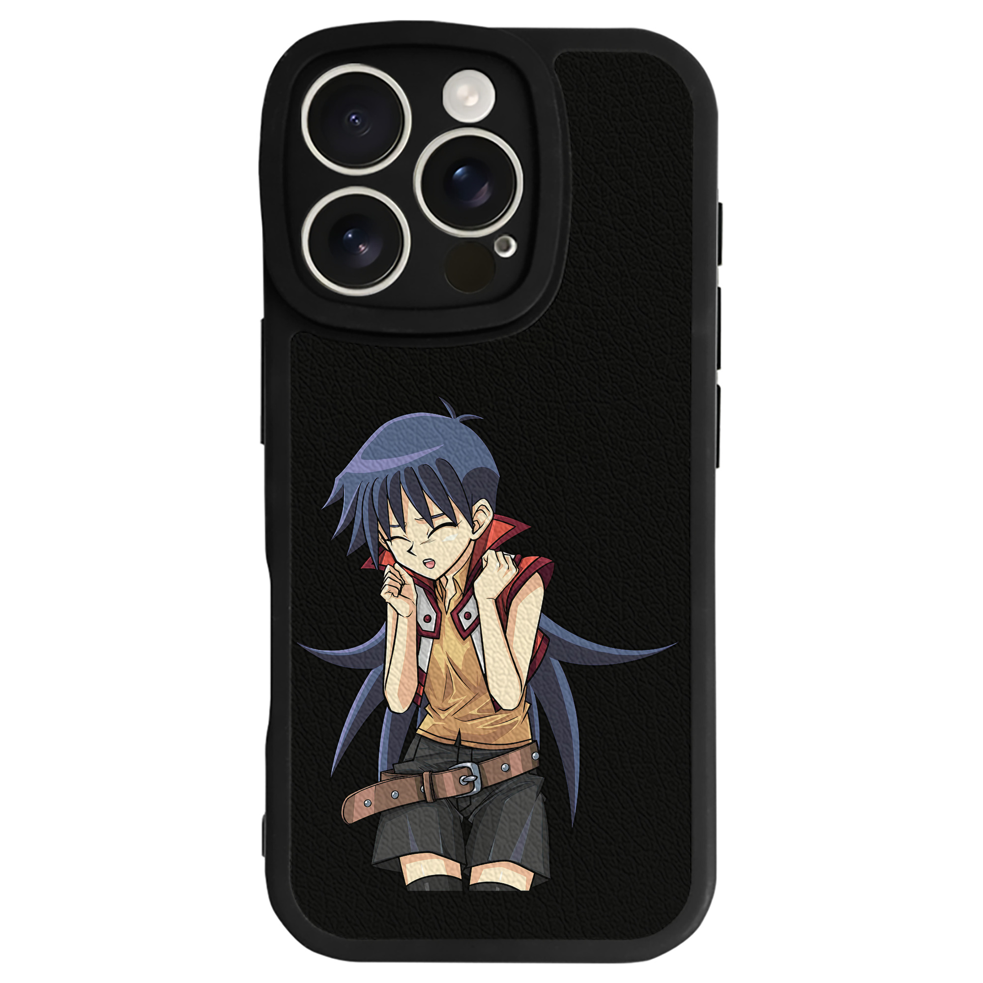 遊☆戯☆王 Yu-Gi-Oh! 【iPhone 16シリーズ対応】シリコンスマホケース（レザー調） 材質：シリコン